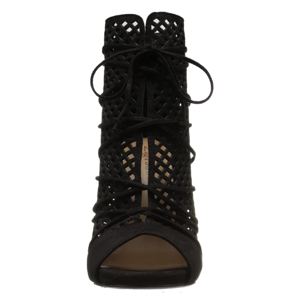 Lace Up Dress Pumps - Picture 3 of 7